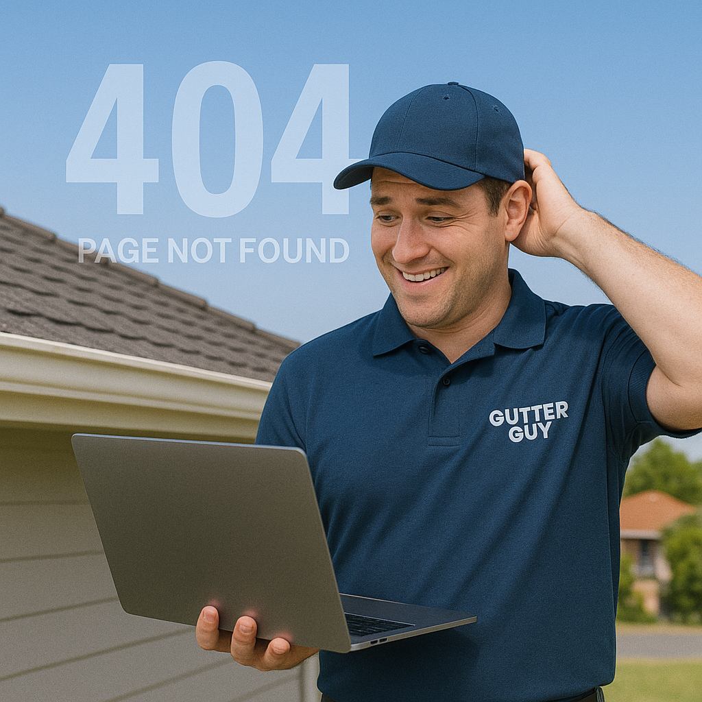 Gutter Guy Brisbane 404 Page
